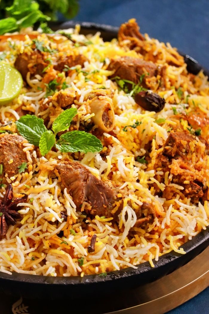 Hyderabadi Mutton Biryani 